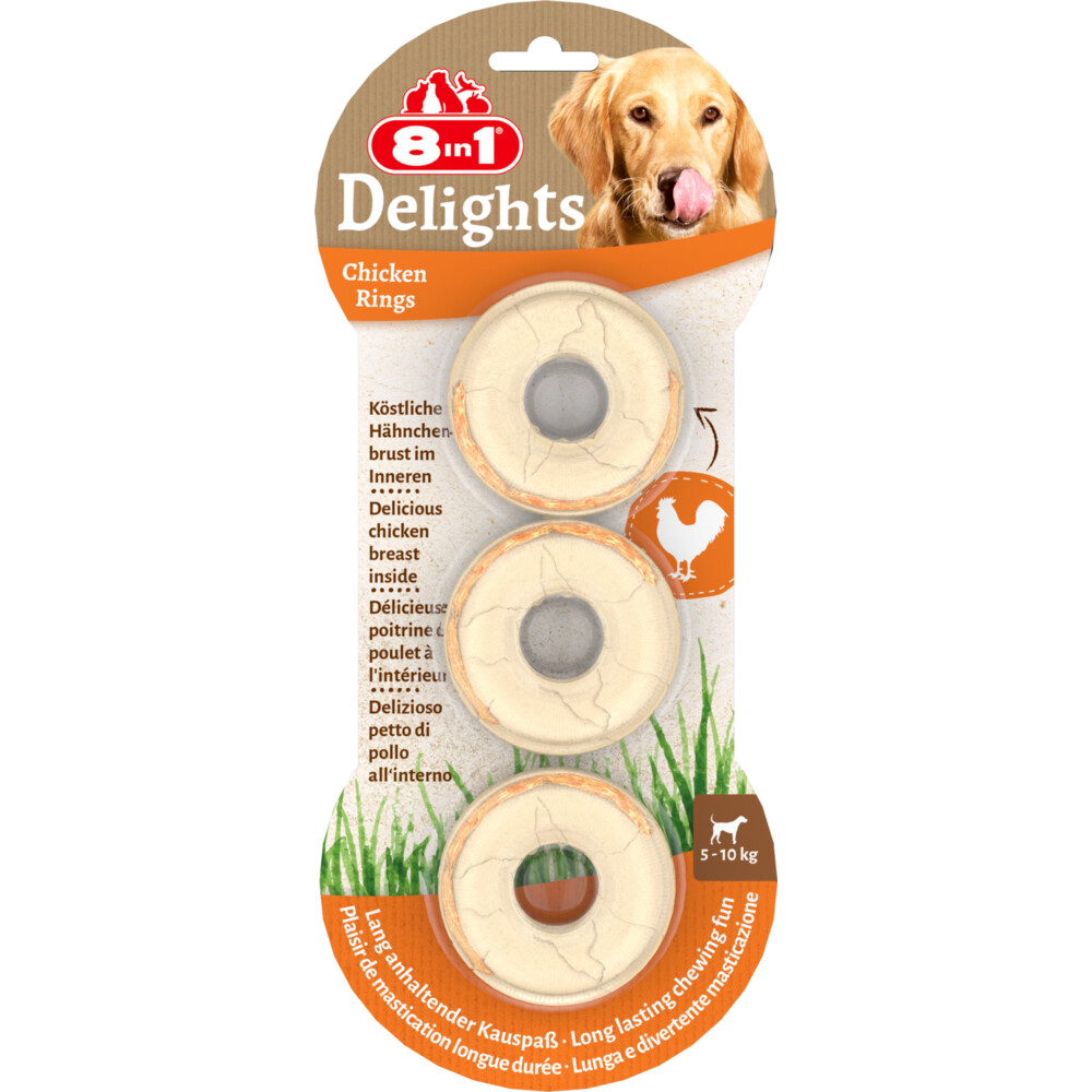 6x 8in1 Delights Rings 3 stuks