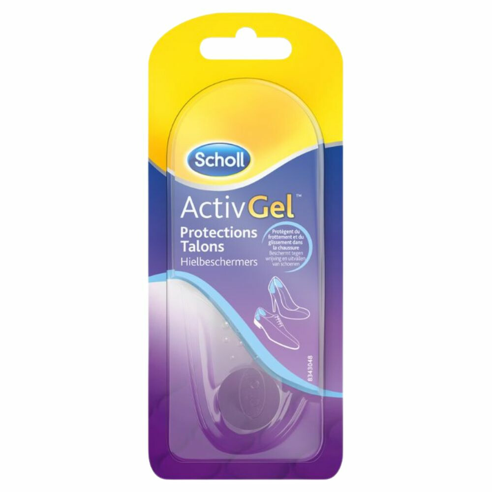 6x Scholl Activ Gel Hielbeschermer