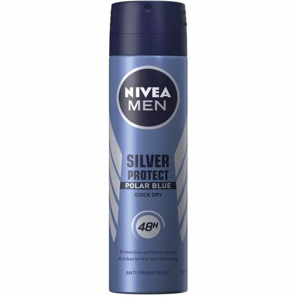 Nivea Men deospray silver protect polar blue 150ml