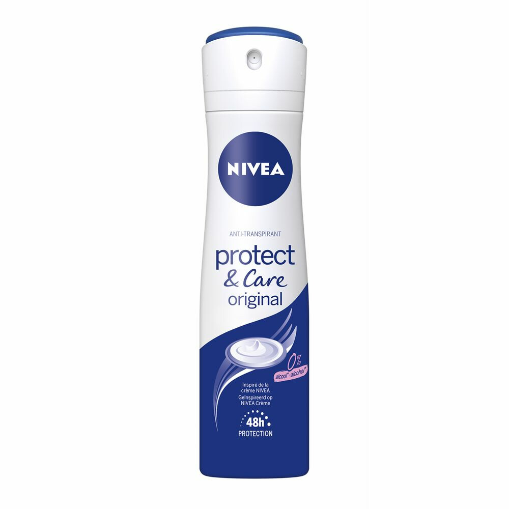 enthousiasme Harmonie aansluiten Nivea Deodorant Spray Protect & Care 150 ml | Plein.nl