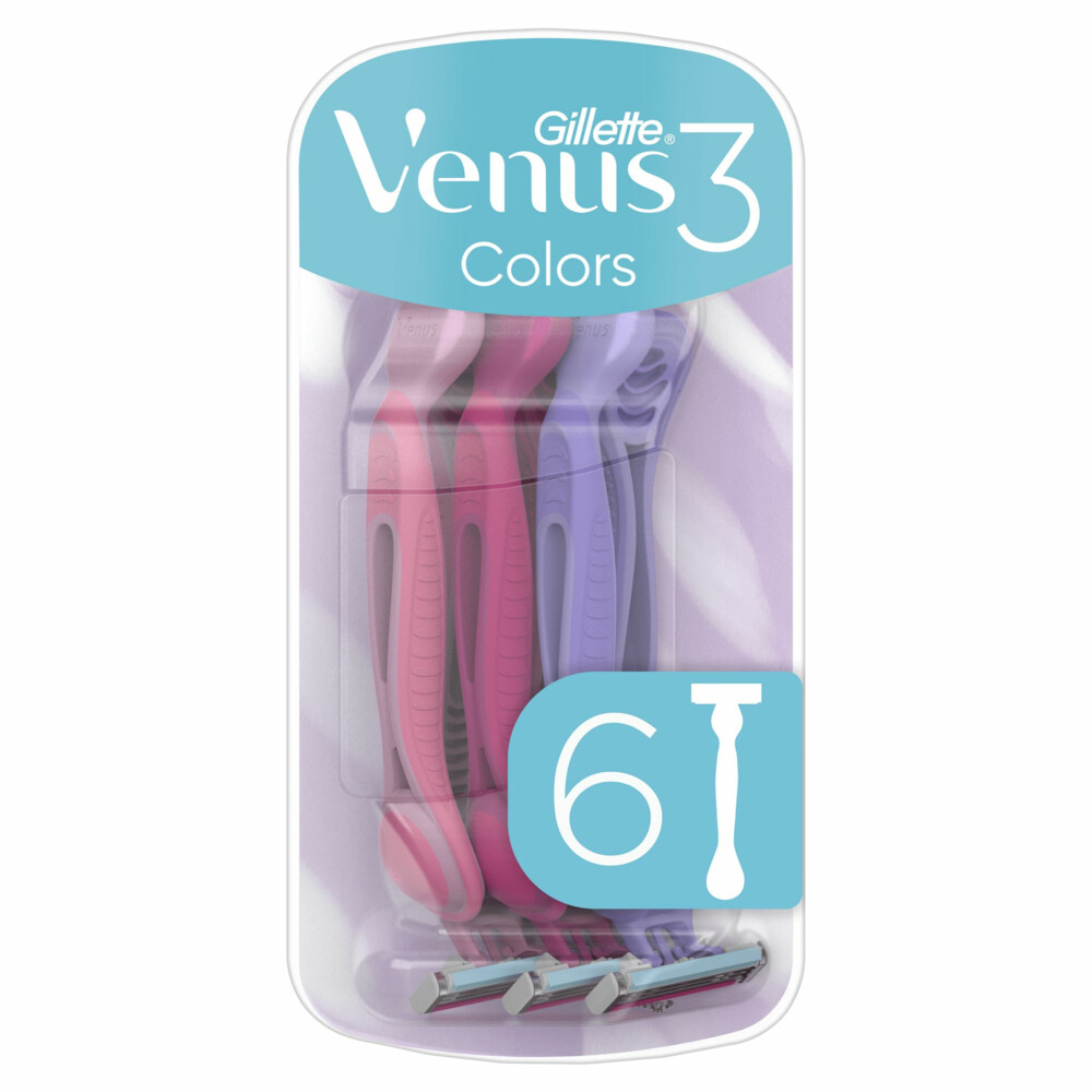 6x Gillette Venus Wegwerpmesjes Simply 3 6 stuks