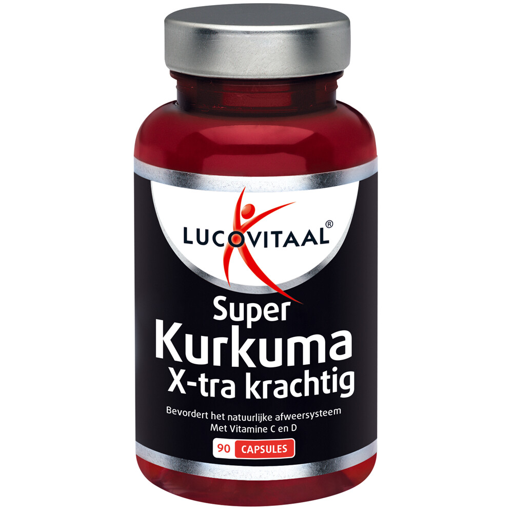 2+2 gratis: Lucovitaal Super Kurkuma X-tra Krachtig 90 capsules