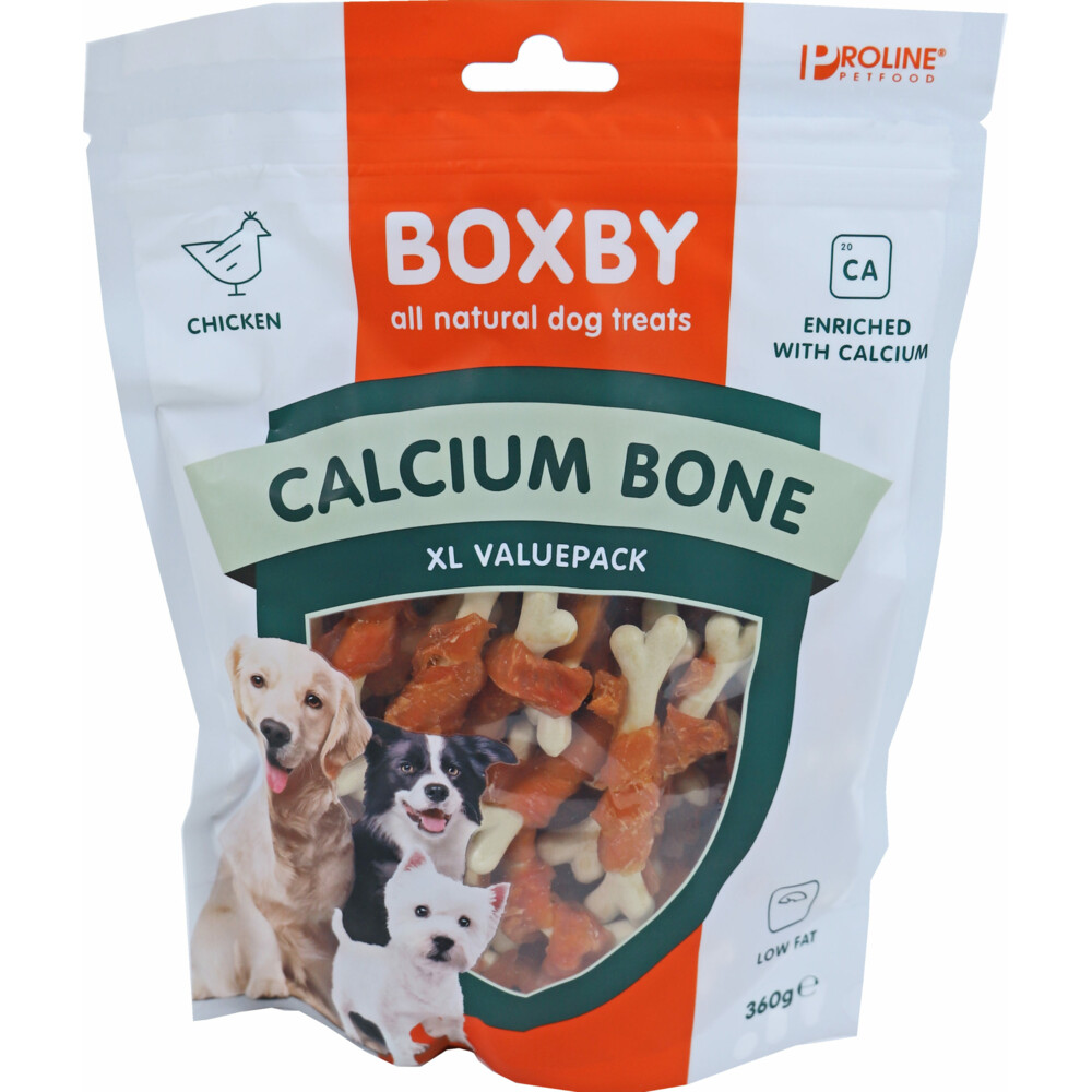 Boxby for dogs Calcium Bone Valuebag 360 gram