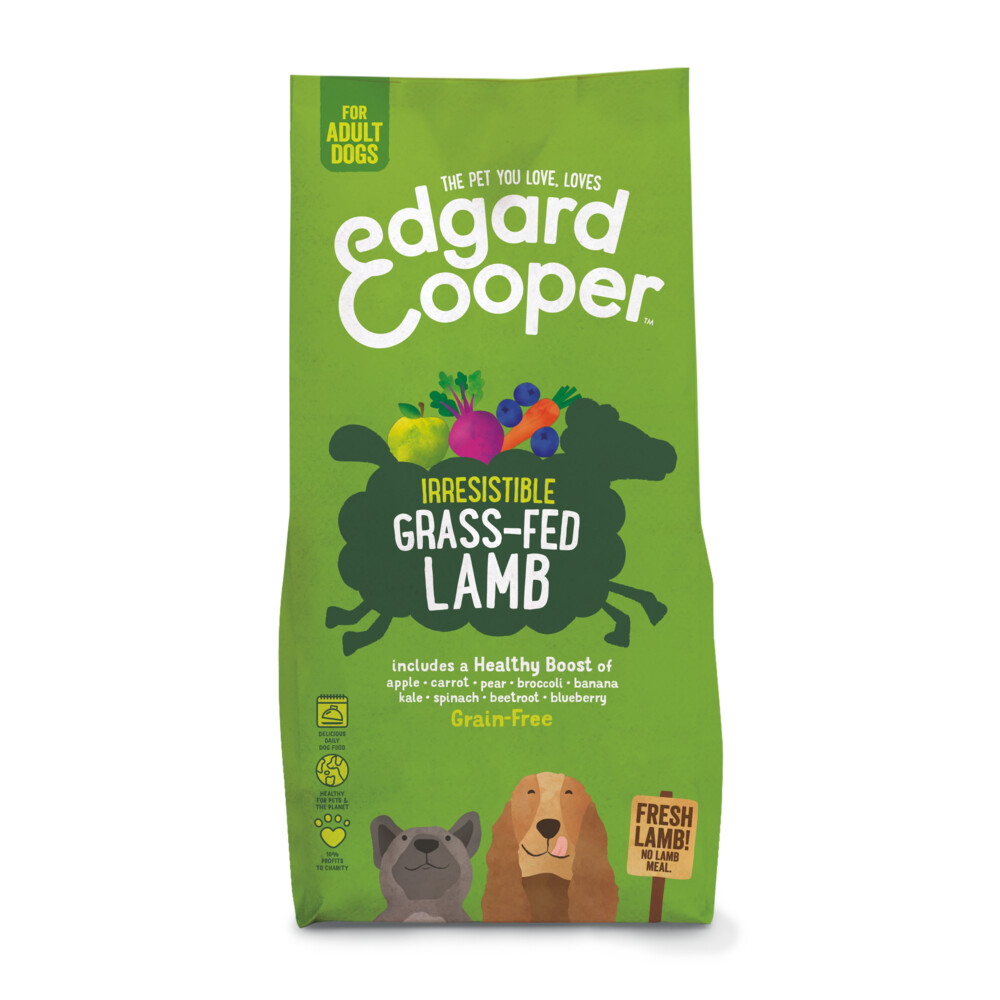 Edgard&Cooper Hondenvoer Graslam 7 kg