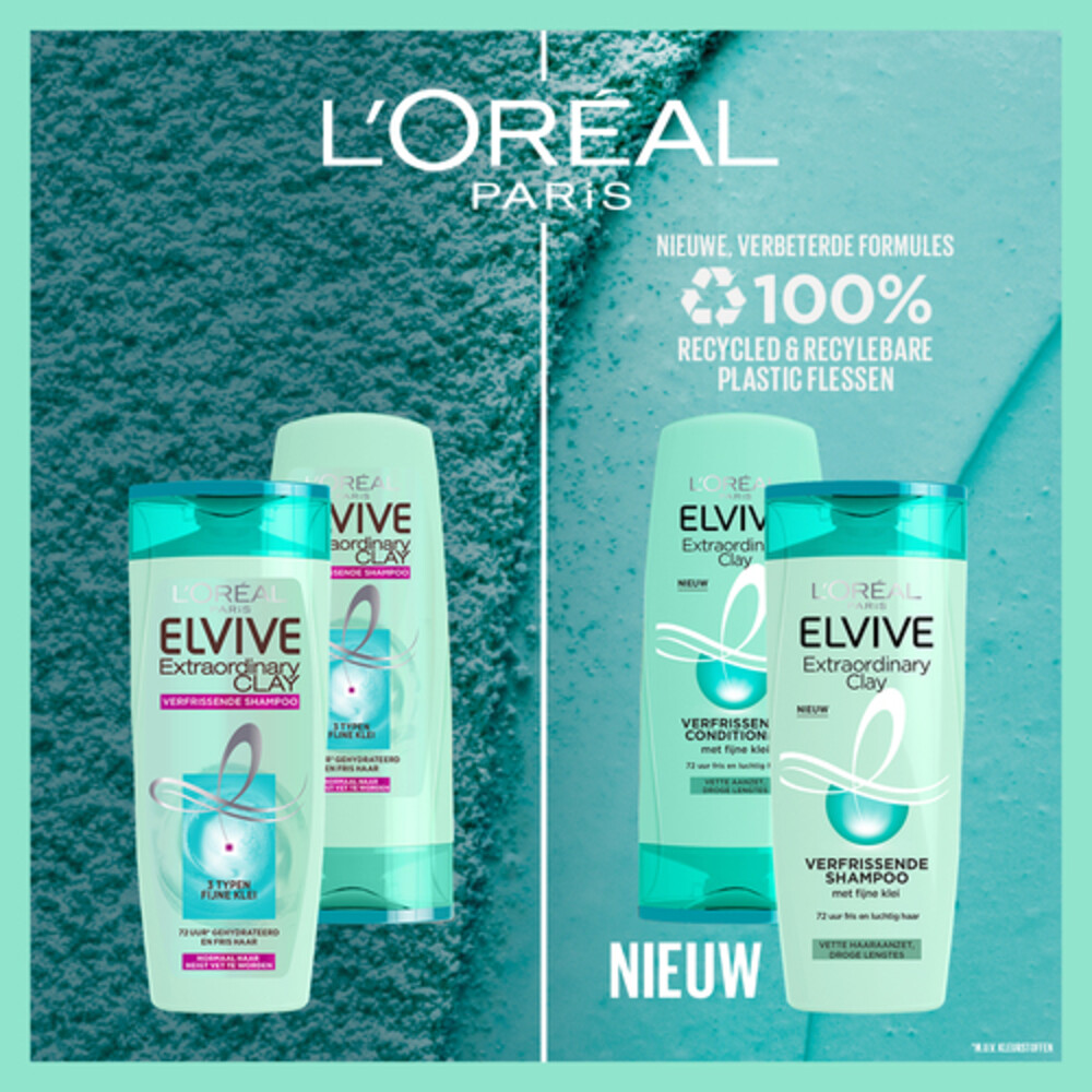 L'Oréal Elvive Extraordinary Clay Conditioner 200 ml Plein.nl