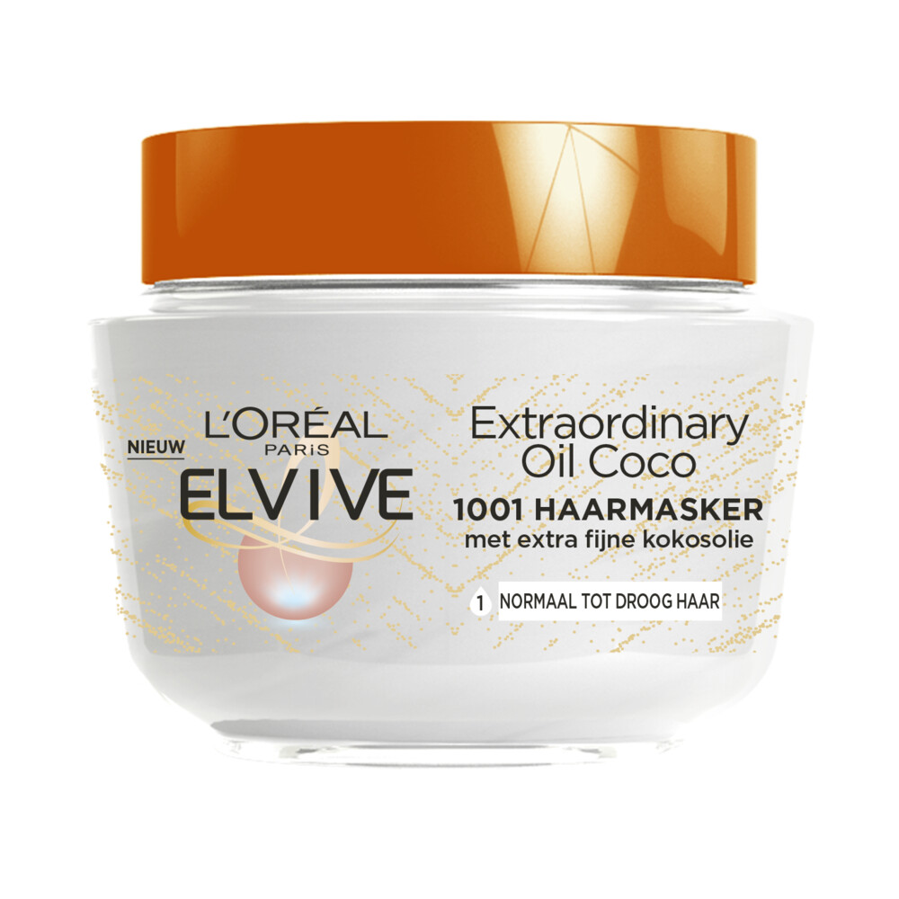 Hair Expert Elvive Extraordinary kokosolie haarmasker 300 ml
