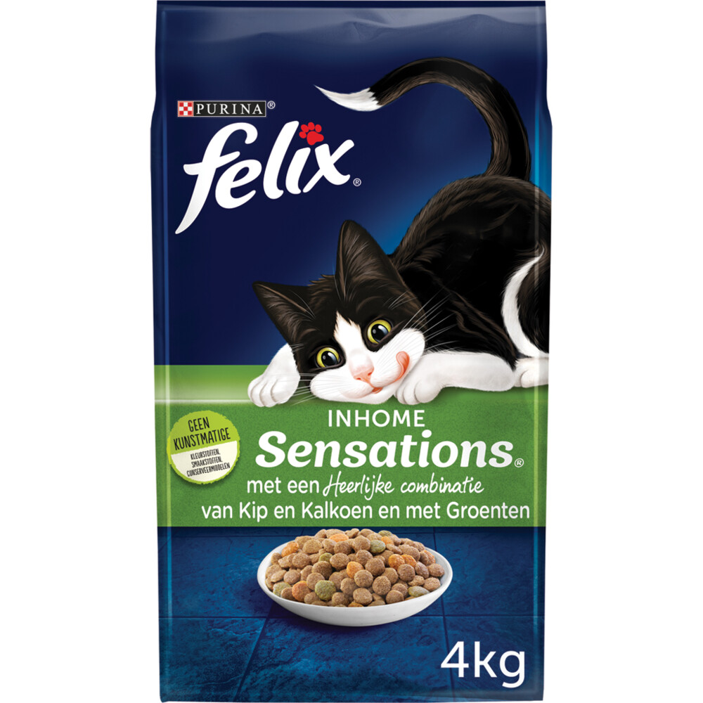 4x Felix Kattenvoer Inhome Sensations 4 kg
