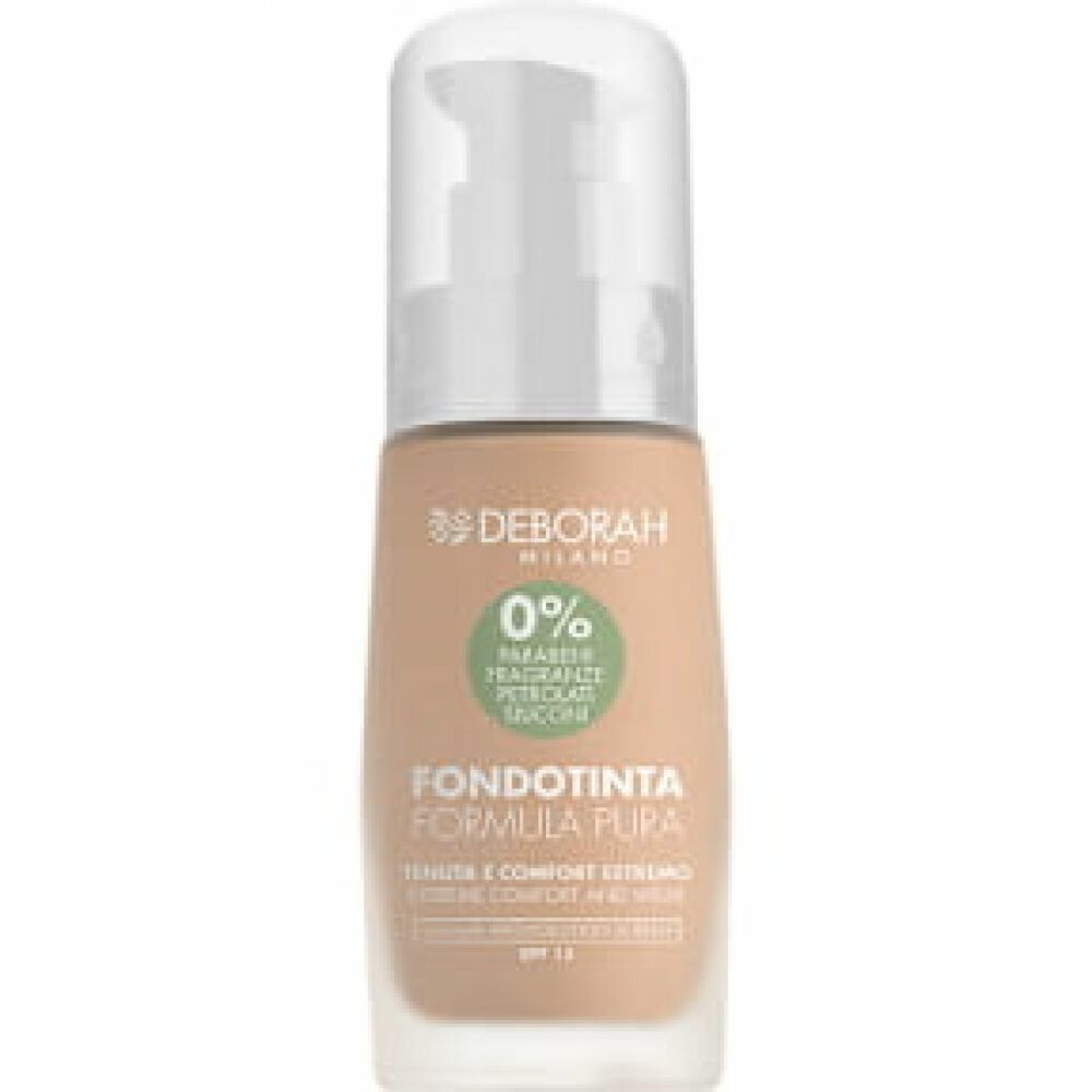 Deborah Milano Nr. 02 Beige Fondotinta Formula Pura Foundation 30 ml