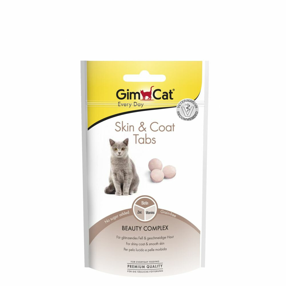 GimCat Skin en Coat Tabs 40 gr