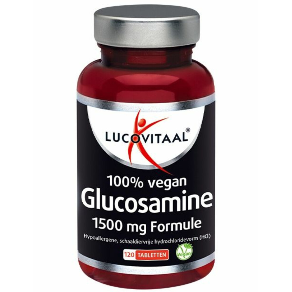 3x Lucovitaal Glucosamine Vegan Puur 120 tabletten