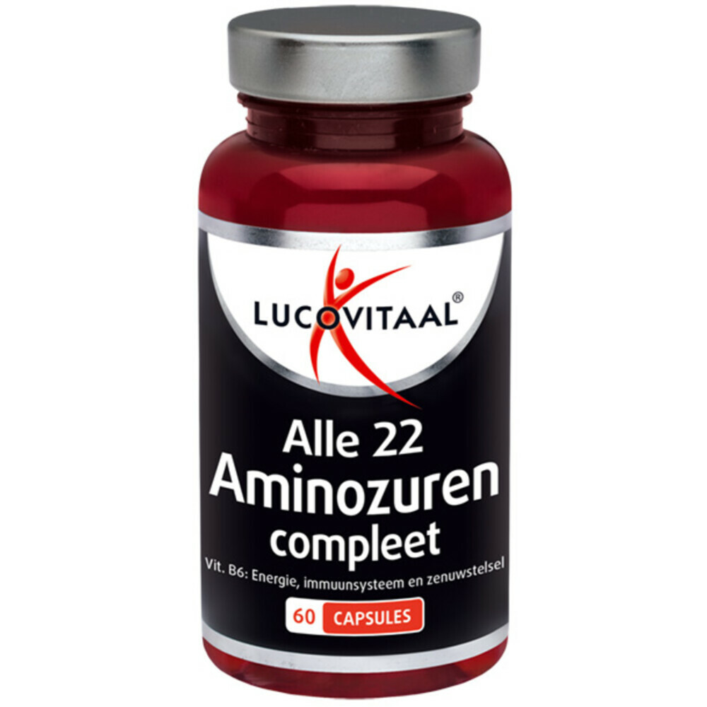 Lucovitaal Aminozuren Compleet + Vitamine B6 60 capsules