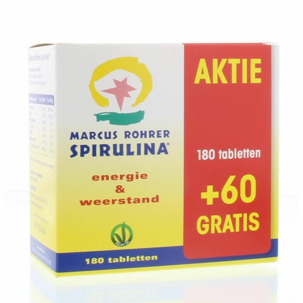 Gezondheid Dynamiek Bomen planten Marcus Rohrer Spirulina 240 tabletten | Plein.nl
