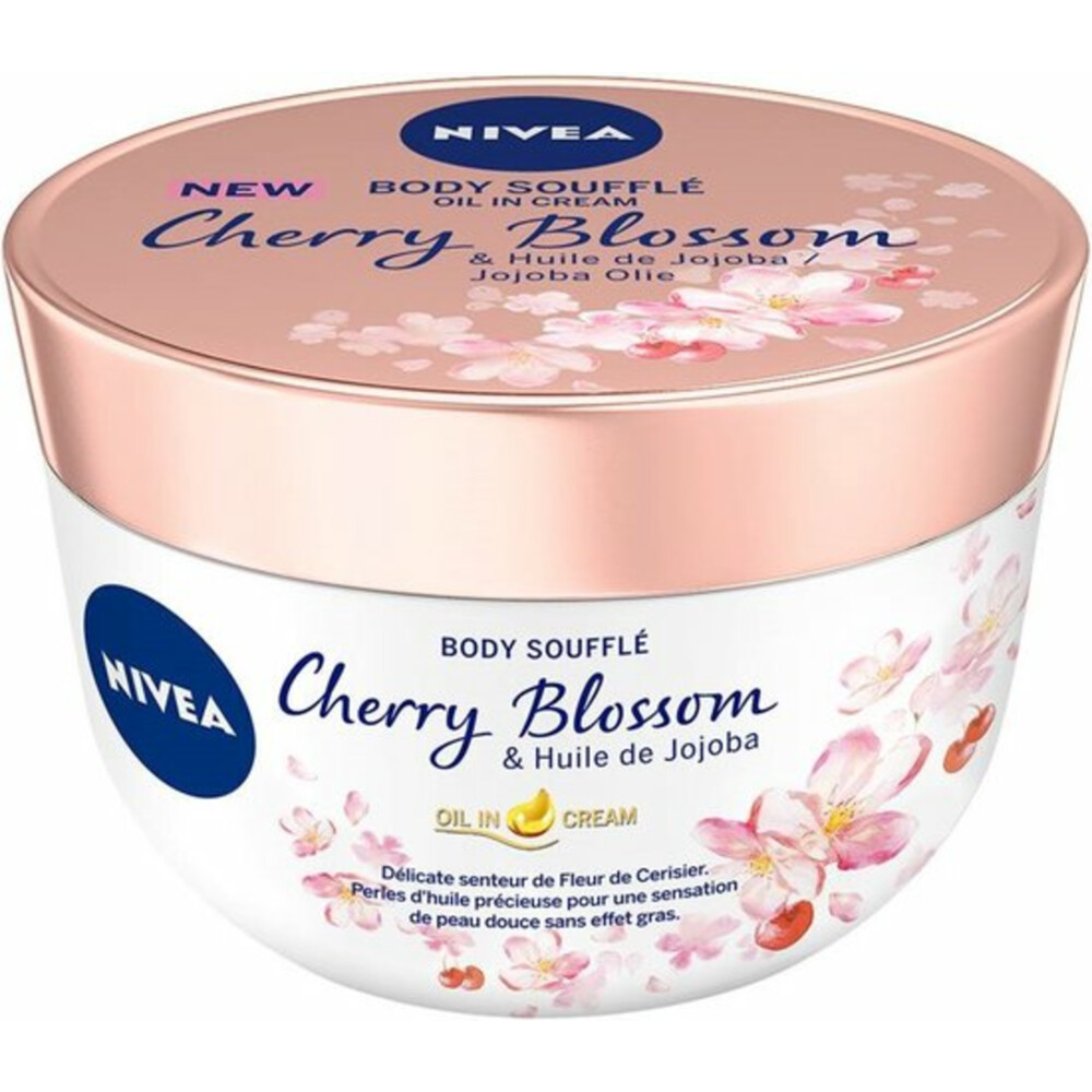 Nivea Body oil souffle cherry blossom & jojoba 200ml