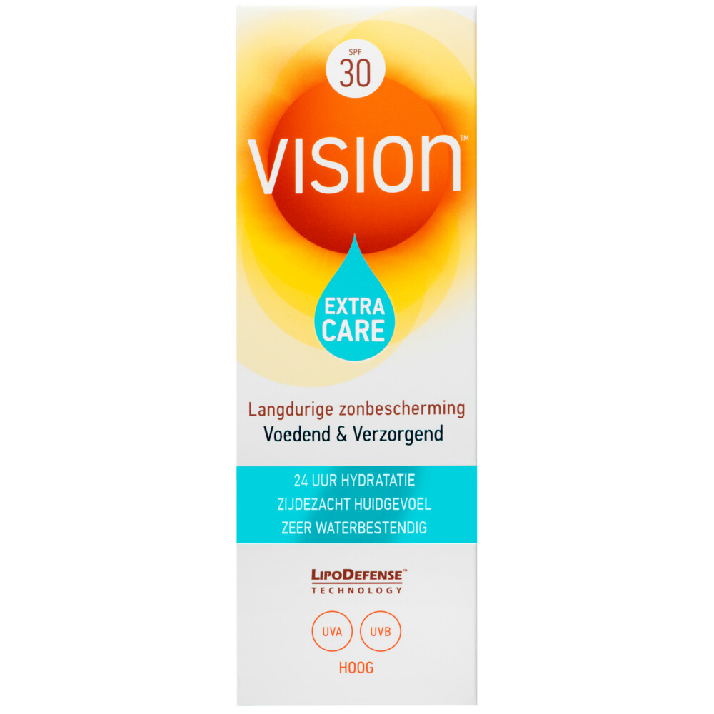 2x Vision Zonnebrand Extra Care SPF 30 185 ml