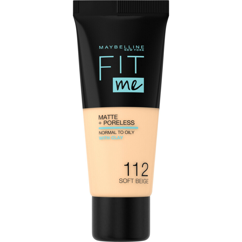 1+1 gratis: Maybelline Fit Me Foundation 112 Soft Beige