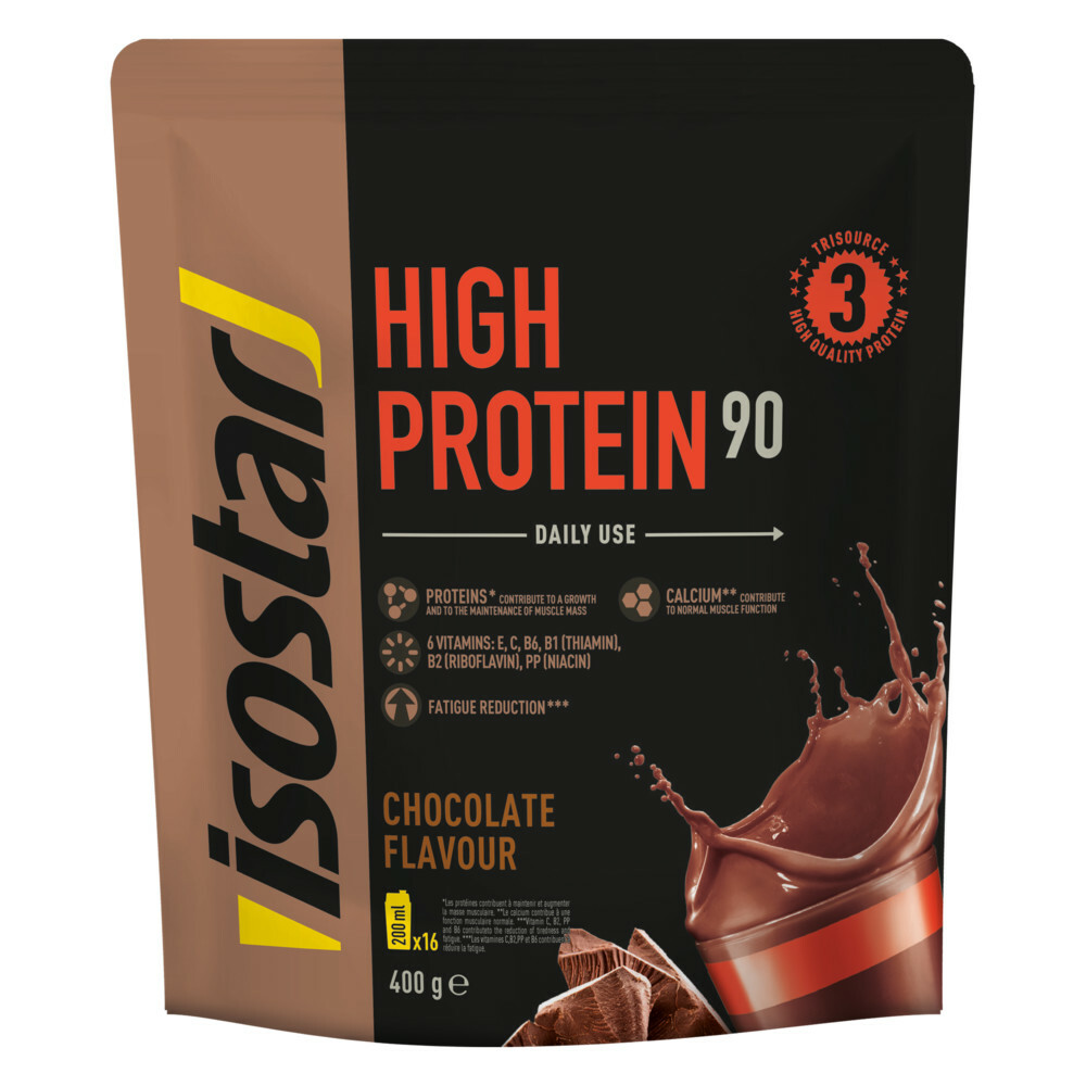 in het midden van niets Mens bod Isostar High Protein 90 Chocolade 400 gr | Plein.nl