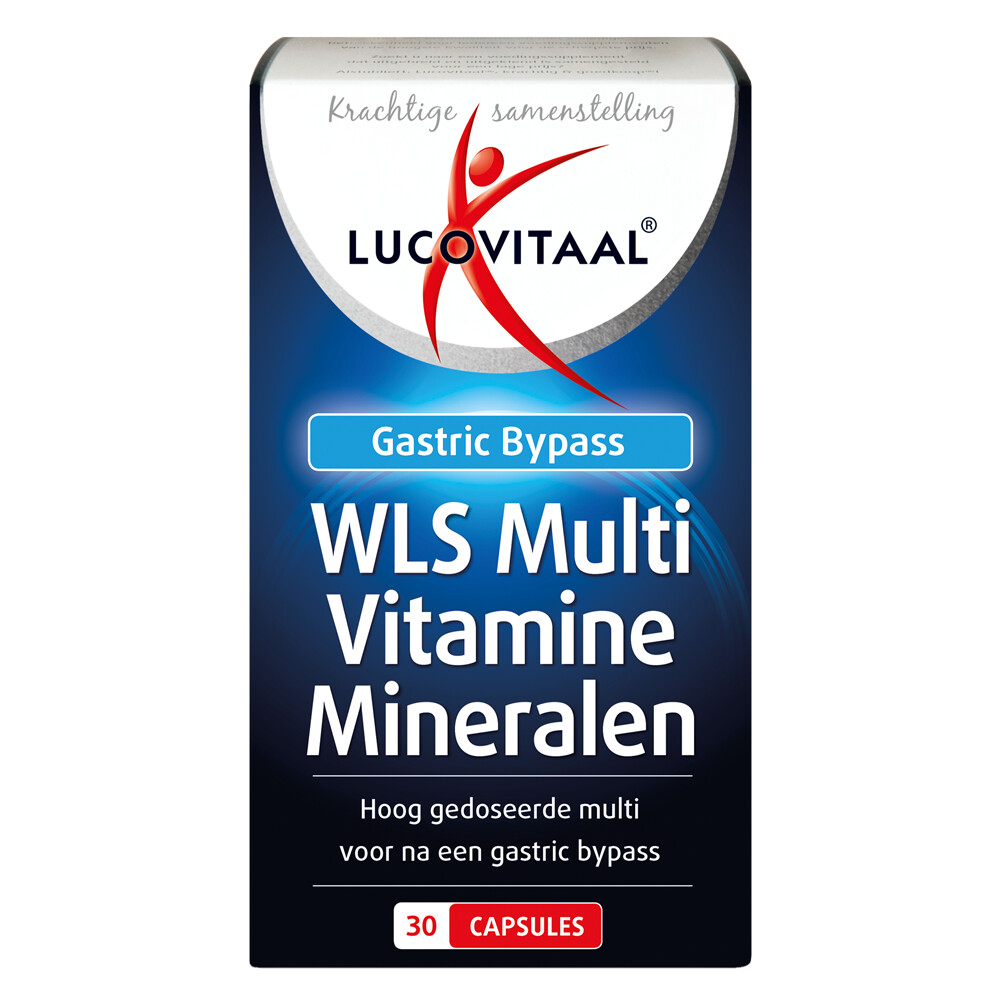3x Lucovitaal WLS Multi Vitamine Mineralen Gastric Bypass 30 capsules