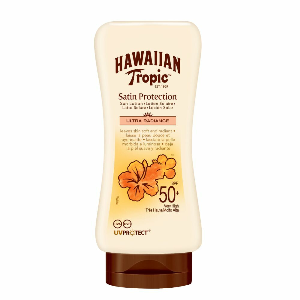 Hawaiian Tropic Satin Protection Sun Lotion Spf50 (180ml)