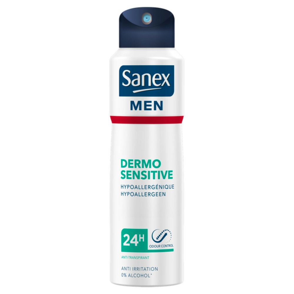 3x Sanex Deodorant Spray Men Sensitive 200 ml