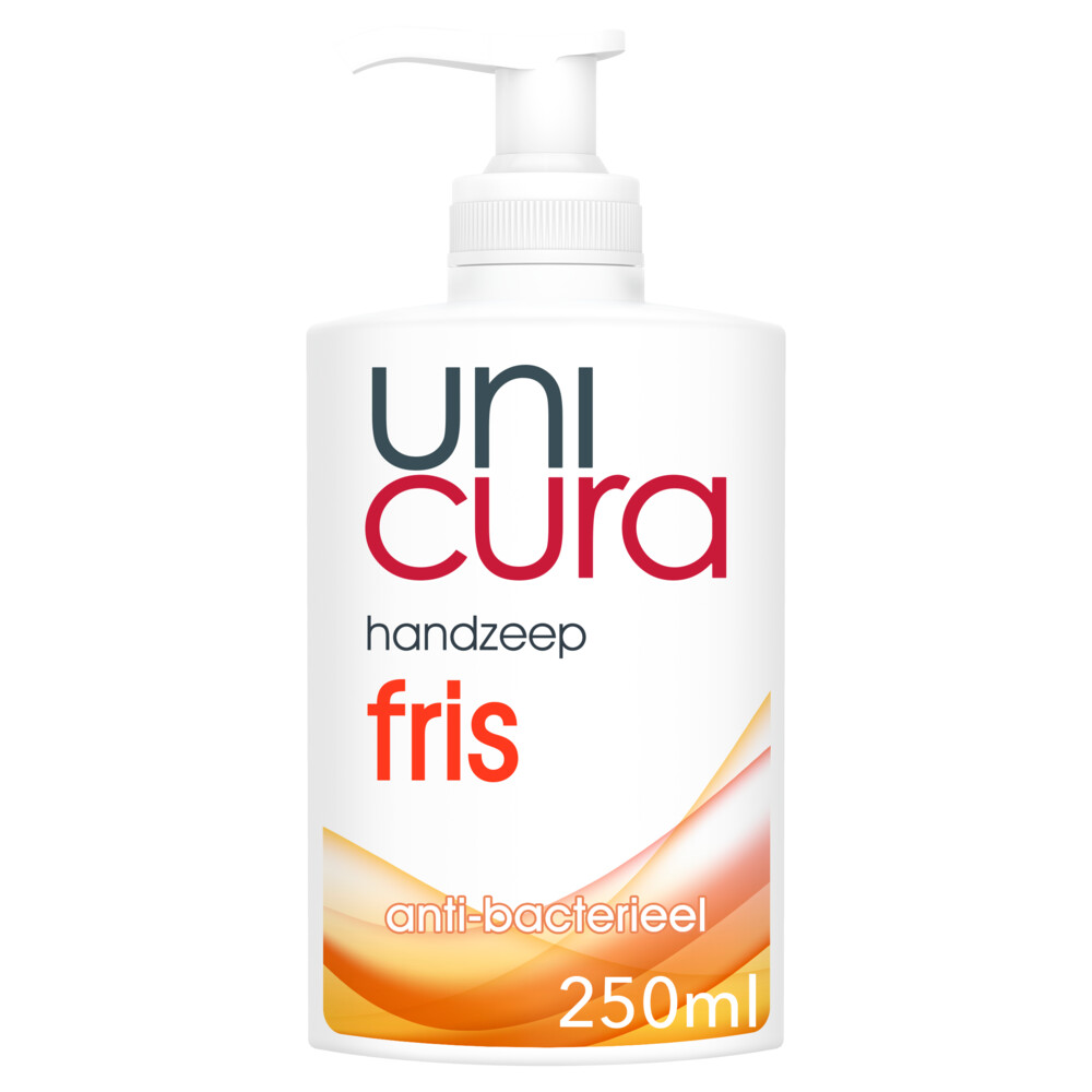 Unicura Handzeep Anti Bacterieel Fris 250 Ml | Plein.nl