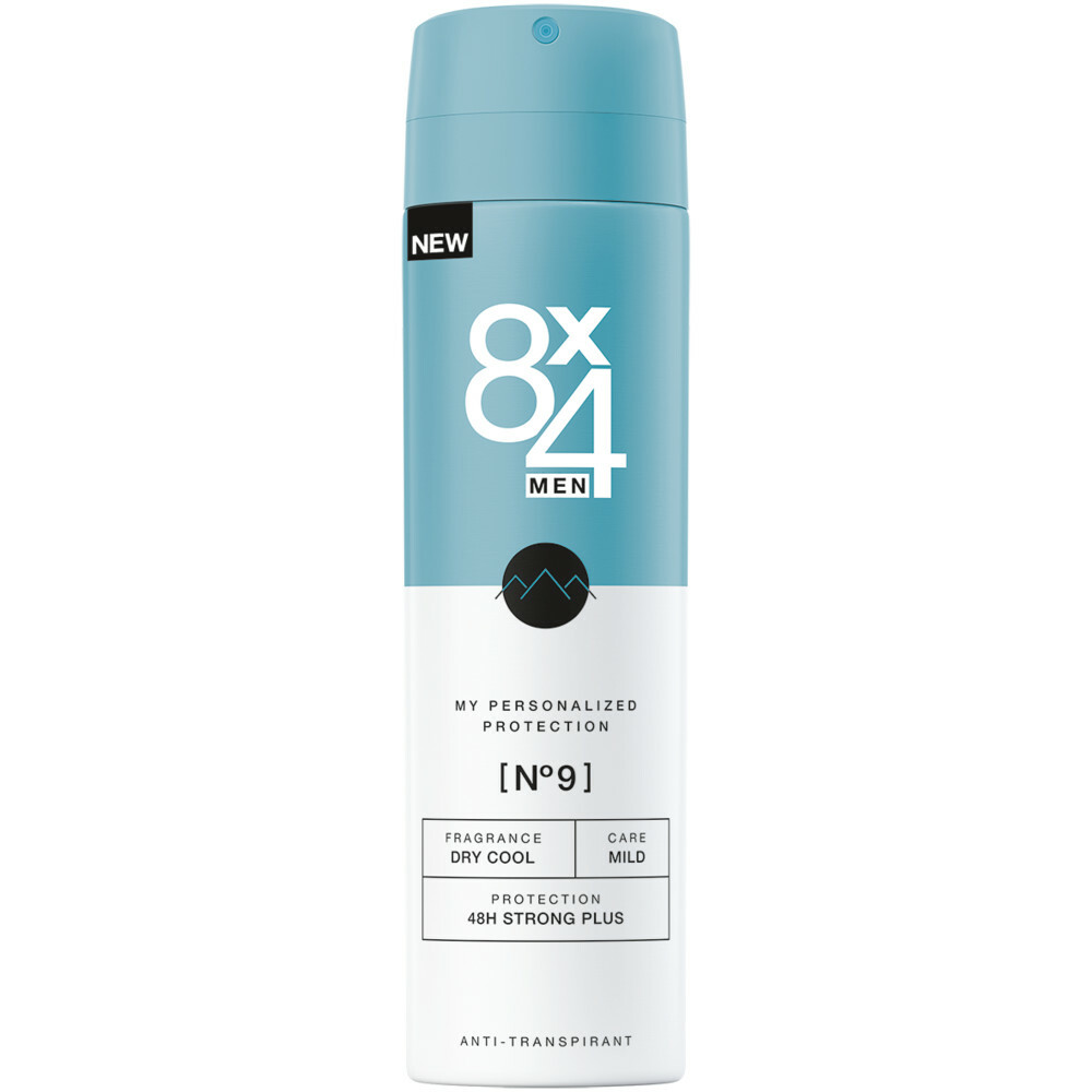 8x4 Deodorant Spray No Dry Cool