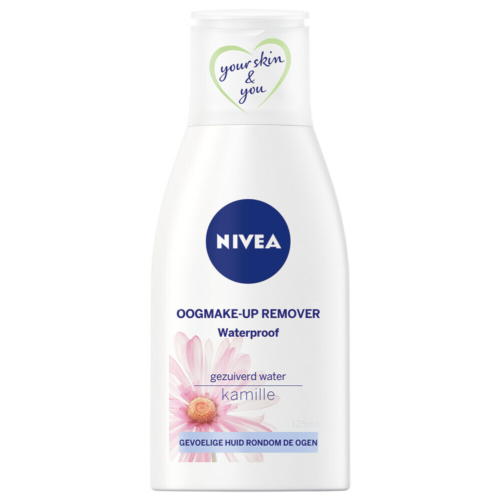 3x Nivea Oog makeup Remover Waterproof 125 ml