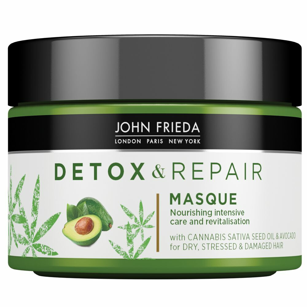 4x John Frieda Detox&Repair Haarmasker 250 ml