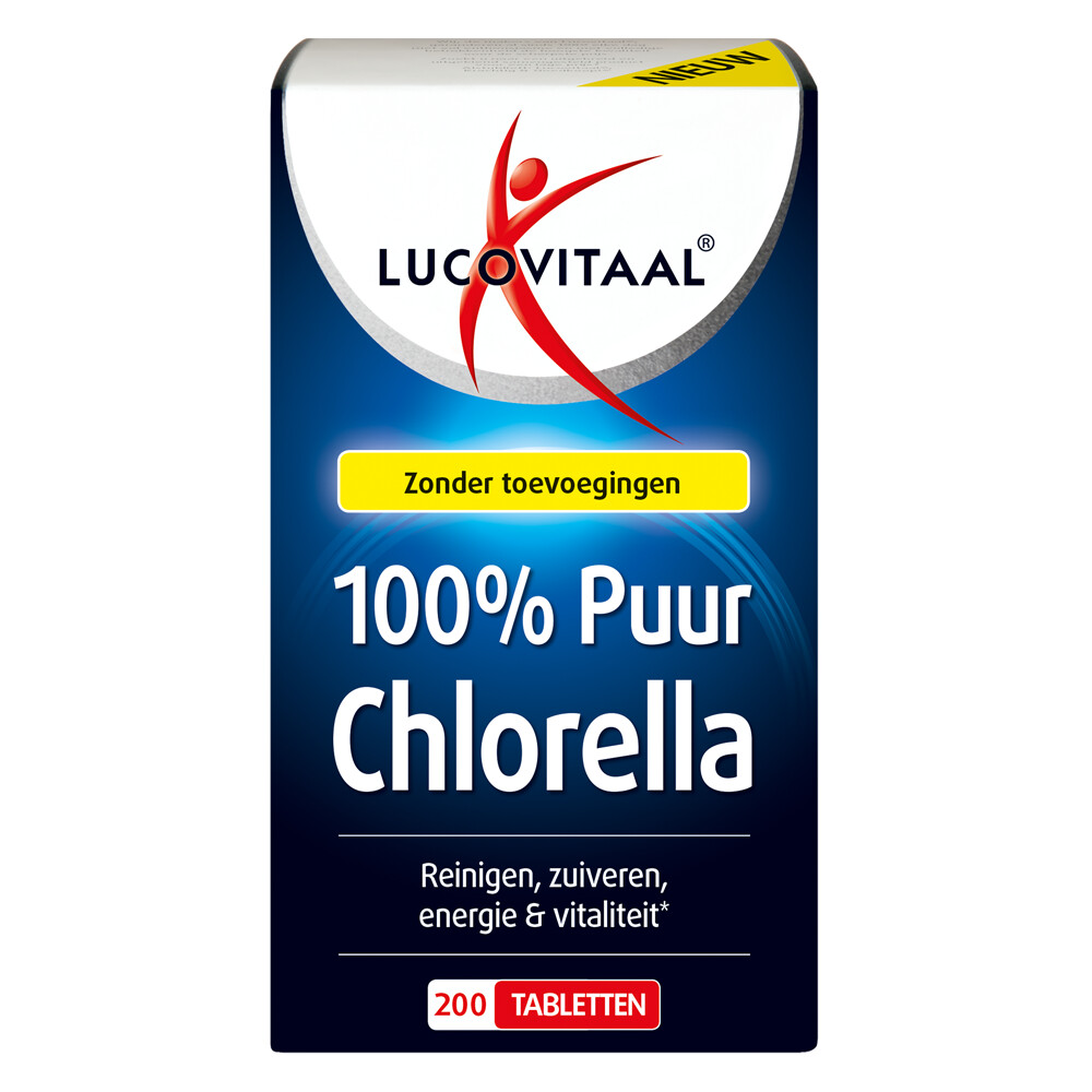 Lucovitaal Chlorella Puur 200 tabletten