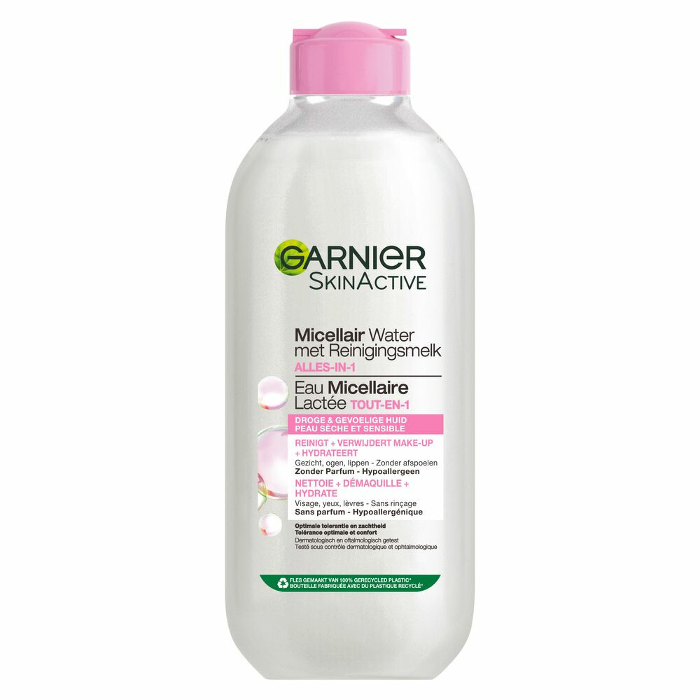 Garnier SkinActive Micellair Water met Reinigingsmelk Droge, gevoelige huid 400 ml