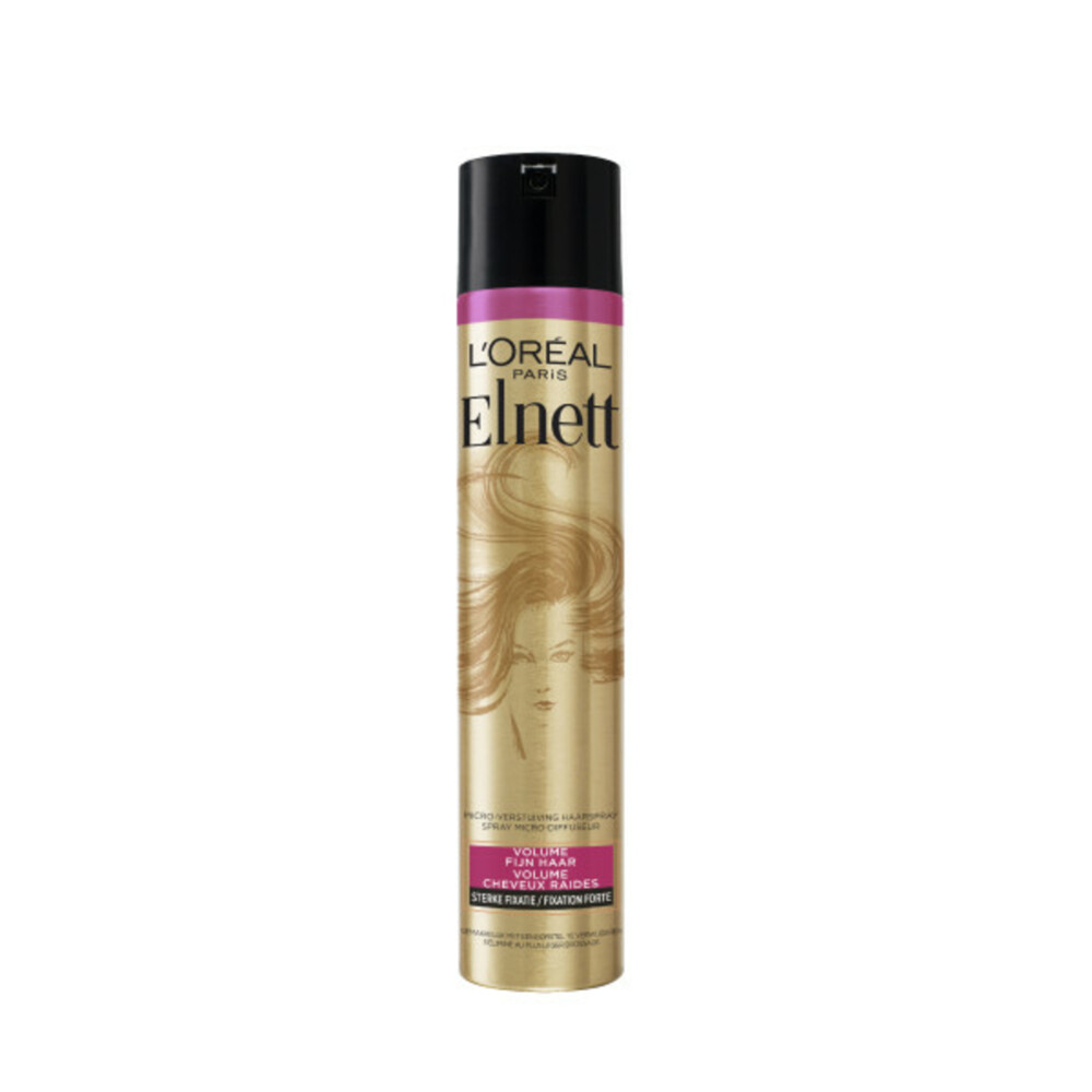 6x L'Oréal Elnett Satin Volume Extra Sterk Haarspray 200 ml