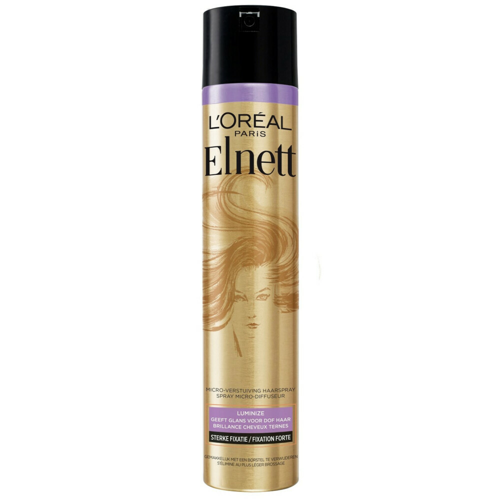 3x L'Oréal Elnett Luminize Extra Sterk Haarspray 400 ml