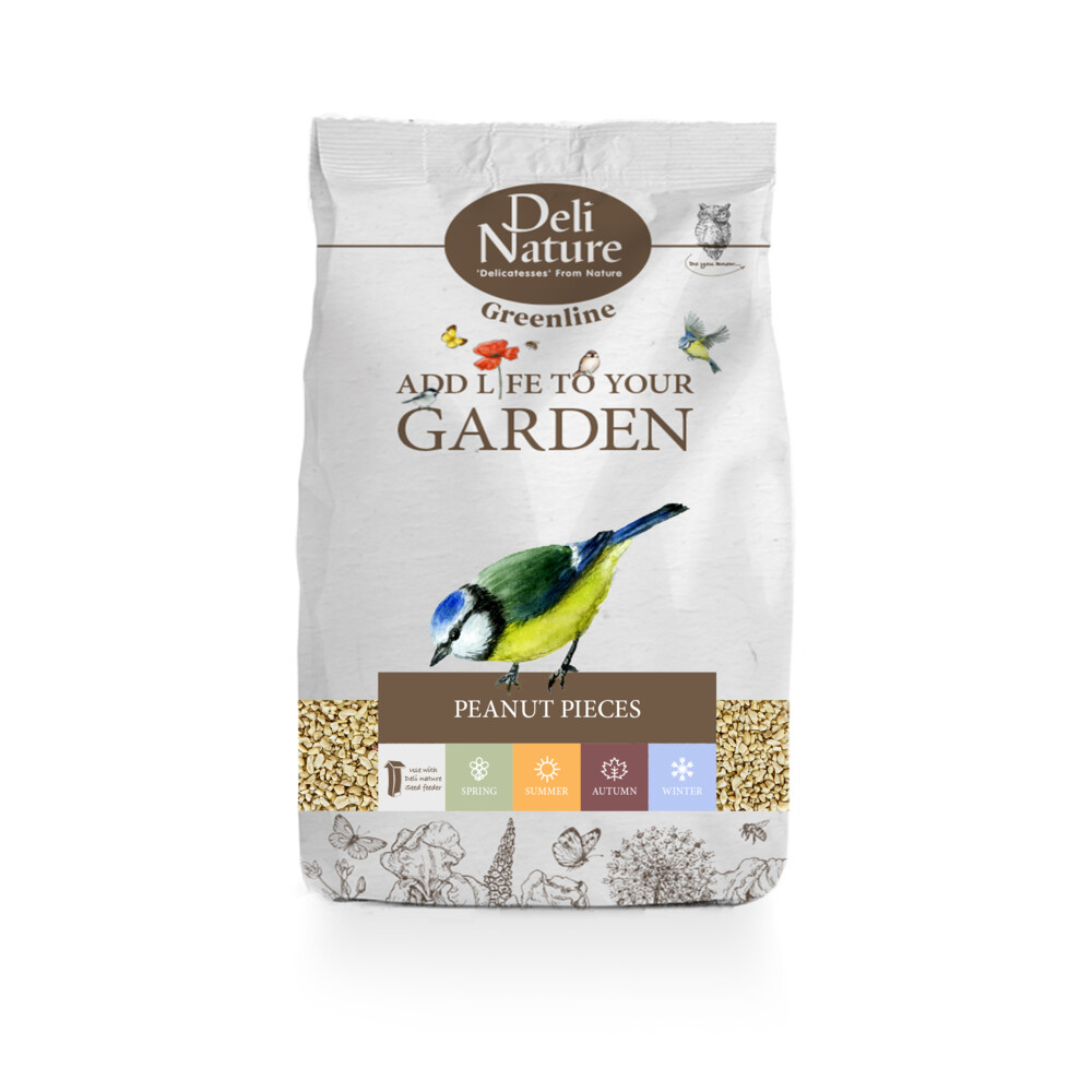 10x Deli Nature Greenline Peanut Pieces 850 gr