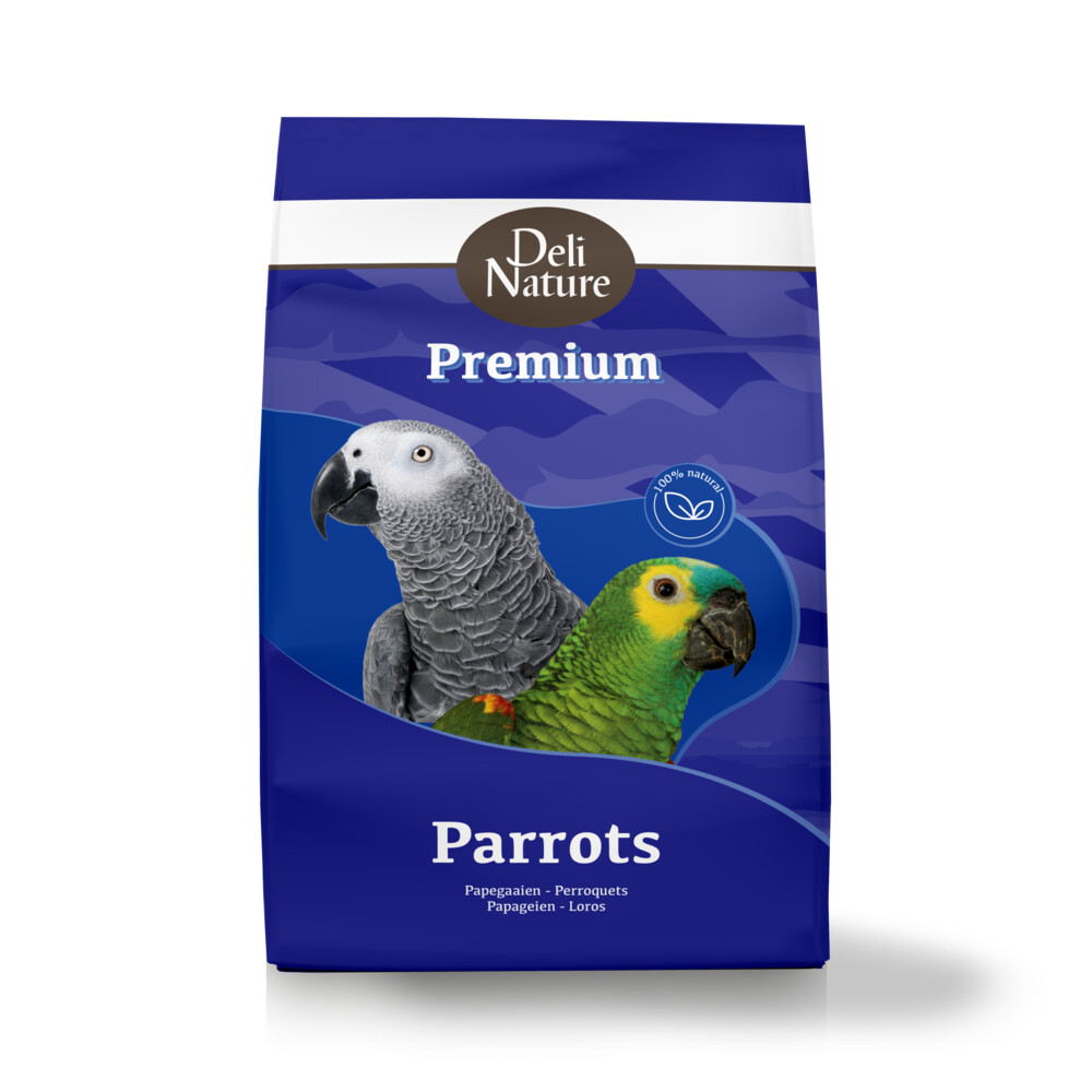 4x Deli Nature Premium Papegaai 3 kg