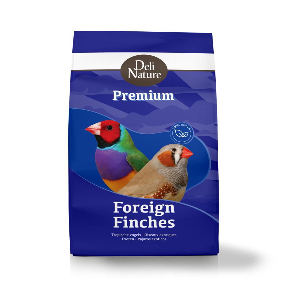 4x Deli Nature Premium Tropische Vogel 4 kg