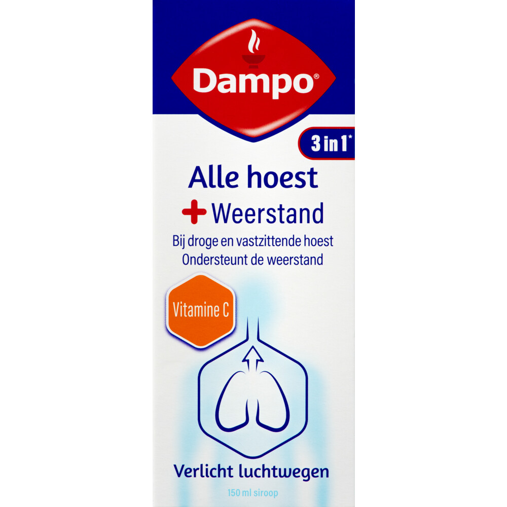 Dampo Alle hoest + weerstand 150ml