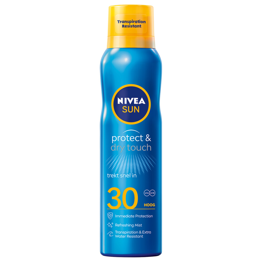 Nivea Sun Protect en Dry Touch Verfrissende Vernevelende Spray SPF30 200 ml
