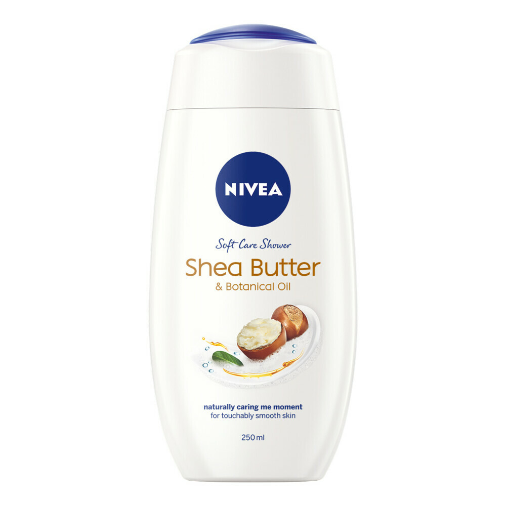 3x Nivea Care Douchegel Shea Butter en Essential Oil 250 ml
