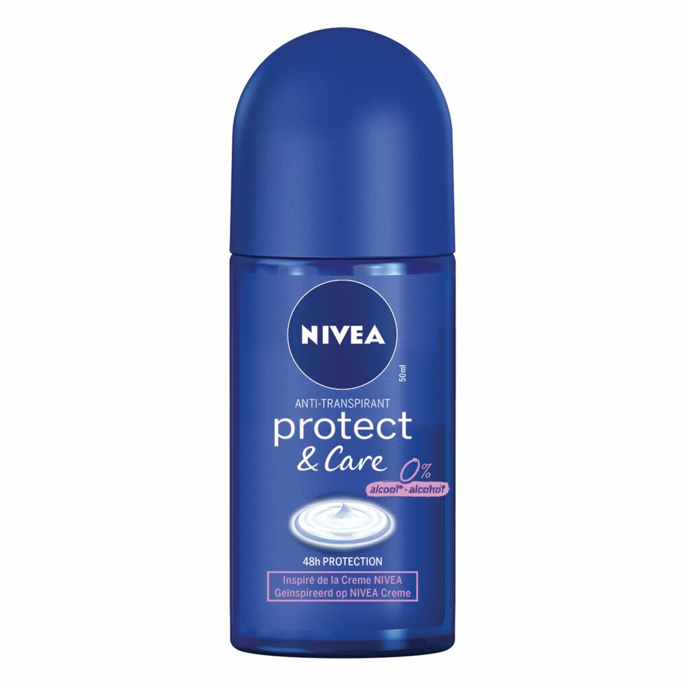 3x Nivea Deodorant Roller Protect en Care 50 ml