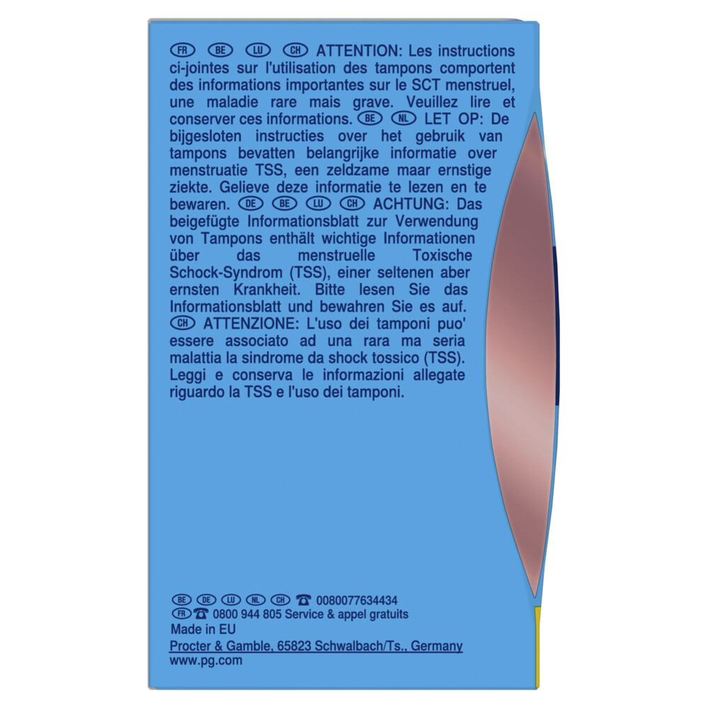 Tampax Pearl Compak Regular Tampons Met Inbrenghuls 18 stuks Plein.nl