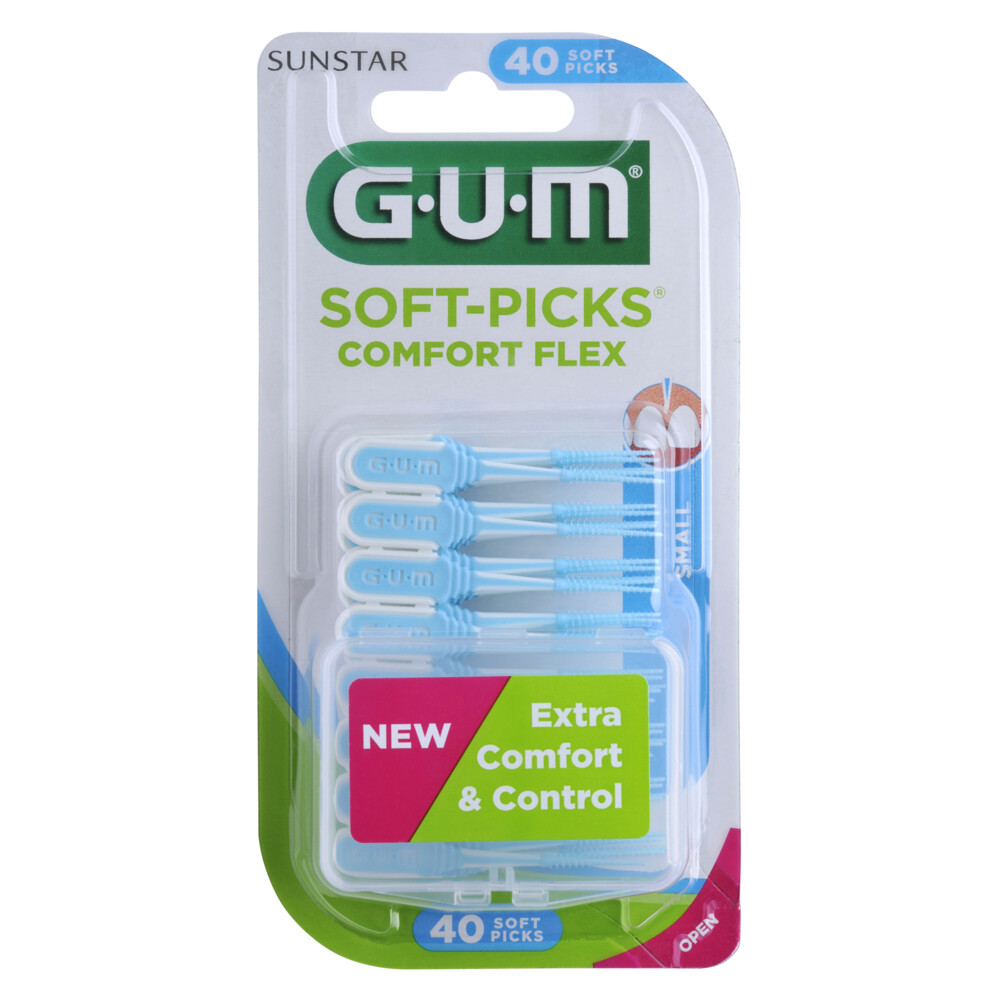GUM Soft-Picks Comfort Small 40 stuks | Plein.nl
