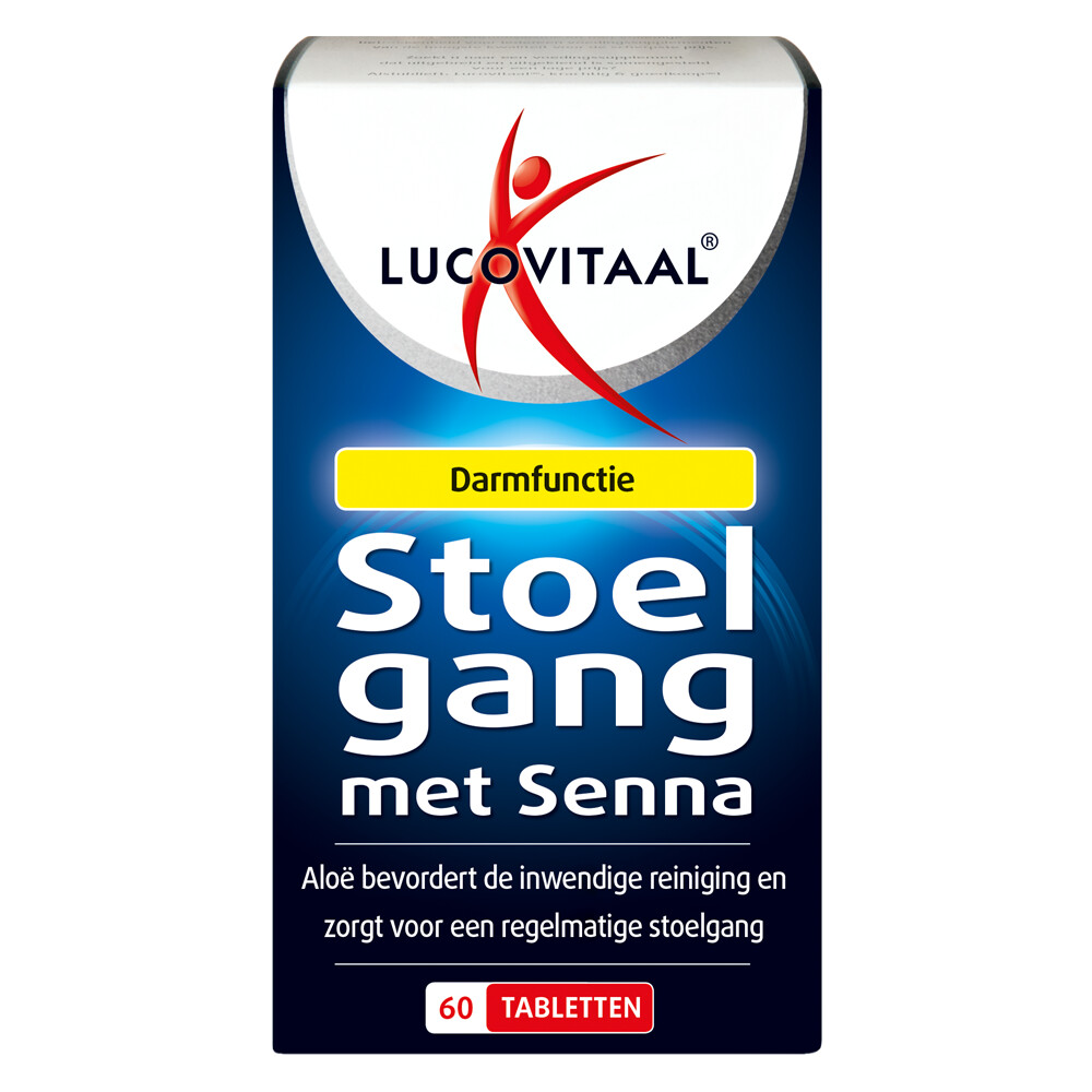 Gratis Verzending: 4x Lucovitaal Stoelgang met Senna 60 tabletten