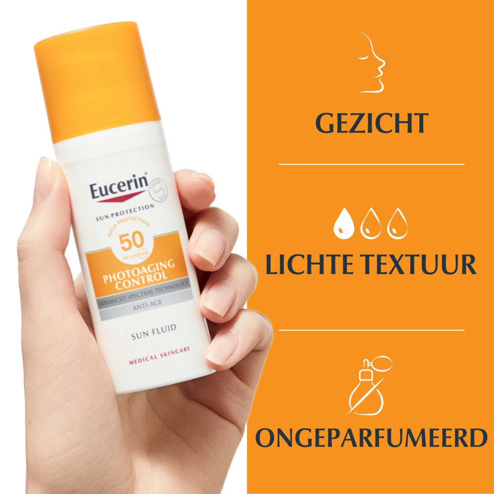 Eucerin Sun Photoaging Control Fluid SPF 50 50 ml, foto 4