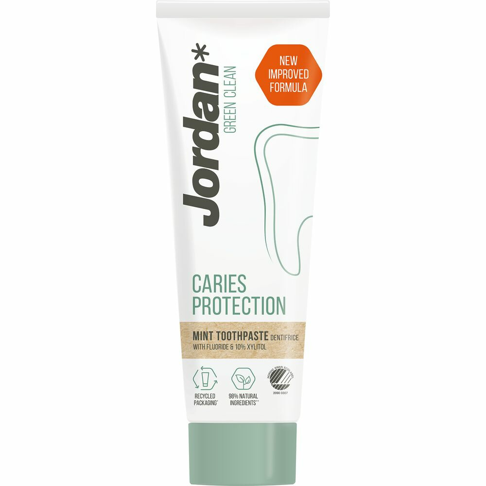 Jordan Tandpasta Green Clean Cavity Protection 75 ml