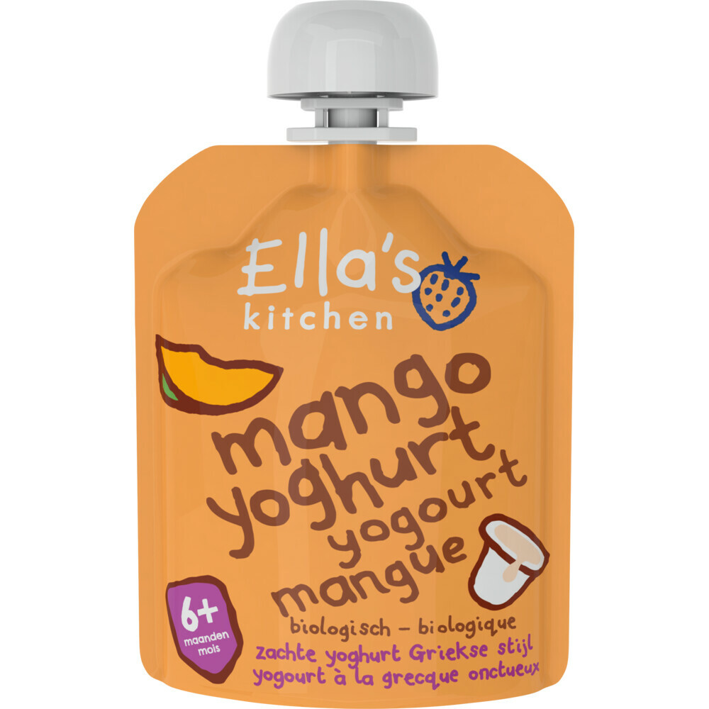 Ella's Kitchen Mango yoghurt griekse stijl 6+ maanden 90g