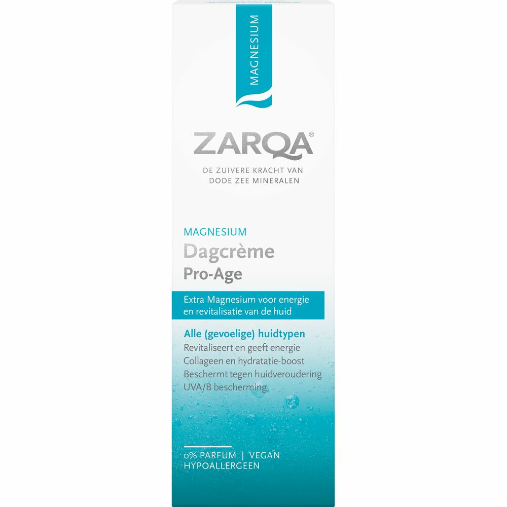 Zarqa Magnesium Dagcreme Pro-Age 50ml