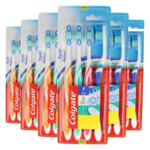 6x Colgate Tandenborstel Triple Action Medium