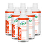 6x Elmex Mondspoeling Junior (5-12 Jaar)