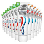 Plein <b>12x</b> Aquafresh Tandpasta Tandsteen Controle Frisse Adem aanbieding