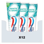 12x Aquafresh Tandpasta White & Shine - 114.49 euro