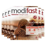 6x Modifast Intensive Reep Melk Chocolade